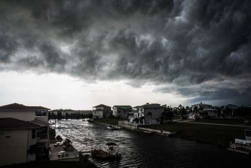 Storm Florida Clouds Nature Weather Landscape
