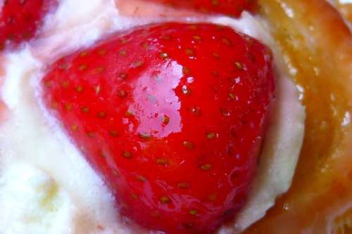Strawberry Sweet Red Ripe Fruit Food Glaze