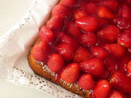 Strawberry Cake Strawberries Eat Cake