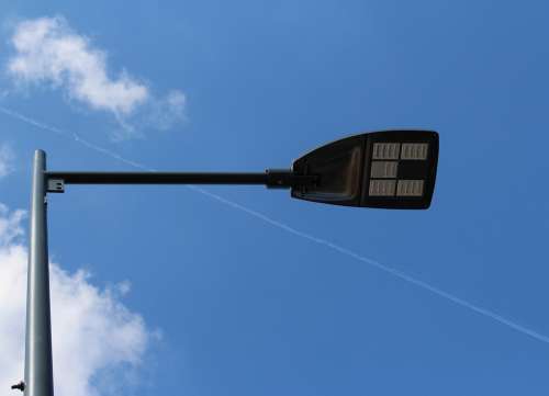 Street Lamp Mast Candelabra Link Light Modern Day
