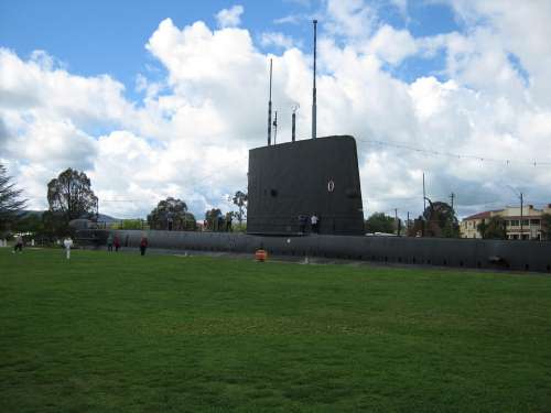 Submarine Germantown Holbrook War Military Navy