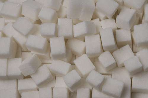 Sugar Sugar Cubes Cubes White Food Heap