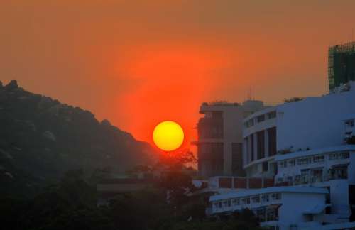 Sun Sky Red Hotels Scenic Hill Mountain