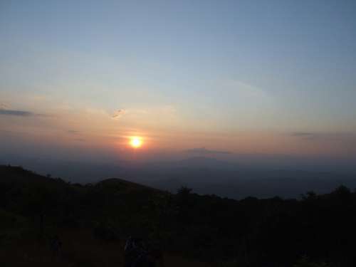 Sun Nature Scenic India Forests Western Ghats