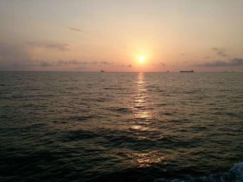 Sunset Sunset Cruise Sea