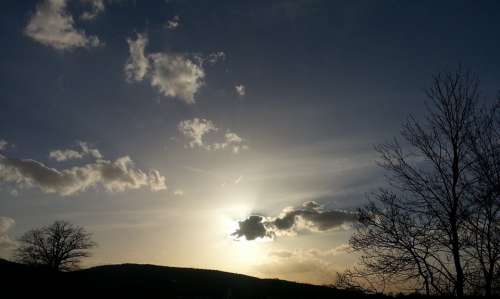 Sunset Evening Evening Sky Landscape