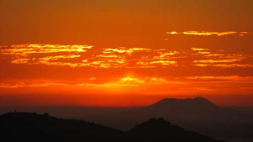 Sunset Sky Nature Afternoon Beauty Goiás Horizon