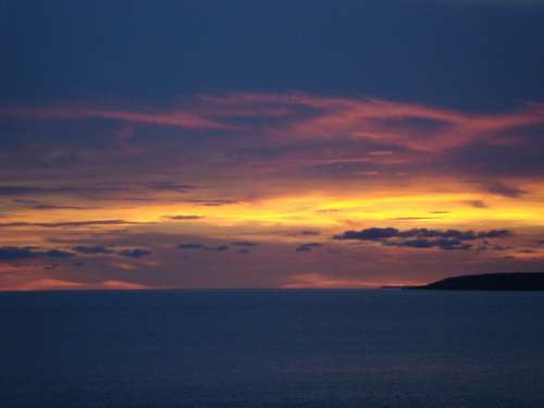 Sunset Beach Sea Mexico
