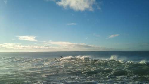 Surfing Waves Surfer Summer Sea Ocean Surfboard