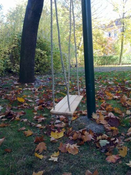 Swing Playground Wood Play