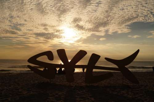 Sylt Sea Sunset Beach North Sea Clouds Summer