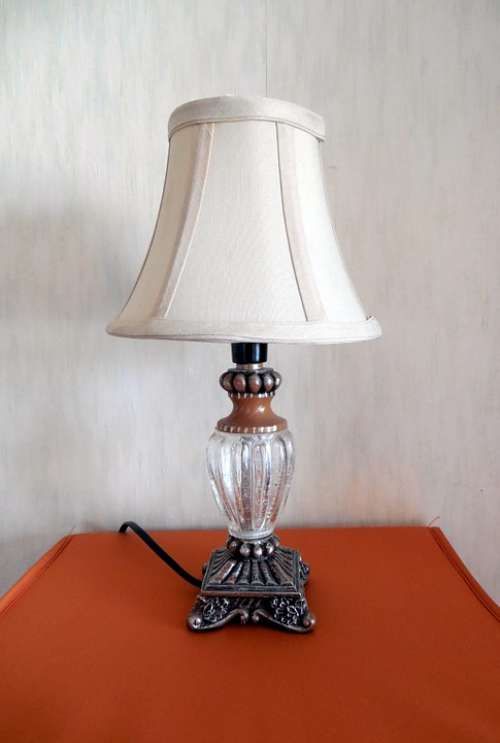 Table Lamp Lamp Lampshade Decorative Retro Old