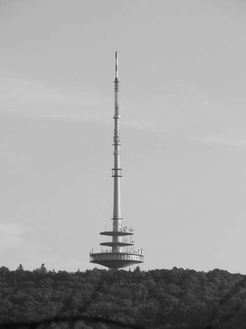 Telecommunication Tower Stuttgart Woman'S Head Tower