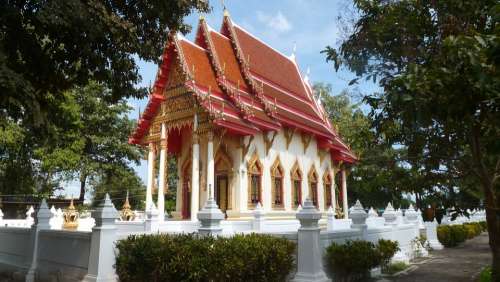 Temple Thailand Hua Hin Asia