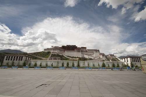 Temple Tibet Tibetan Potala Palace Lhasa China