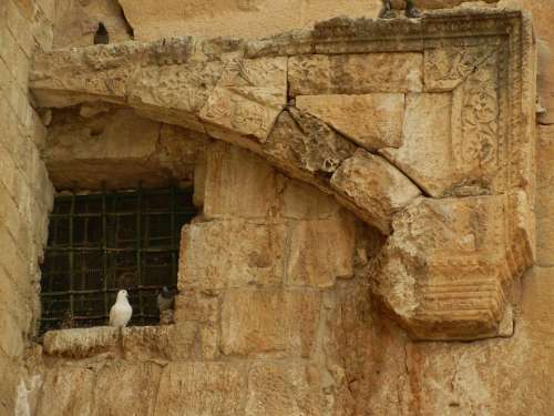 Temple Wall Southern Steps Ancient Jerusalem