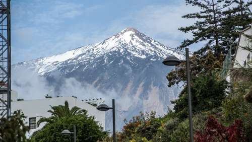 Tenerife Nature Volcano Pico Del Teide