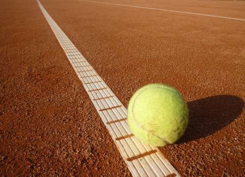 Tennis Ball Tennis Court Tennis Yellow Ball Sports
