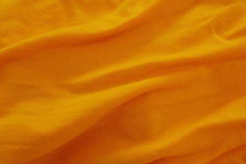 Textile Cloth Background Gold Yellow Cloth