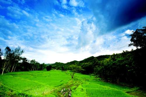 Thailand Landscape Sky Cloud Nature Blue Asia