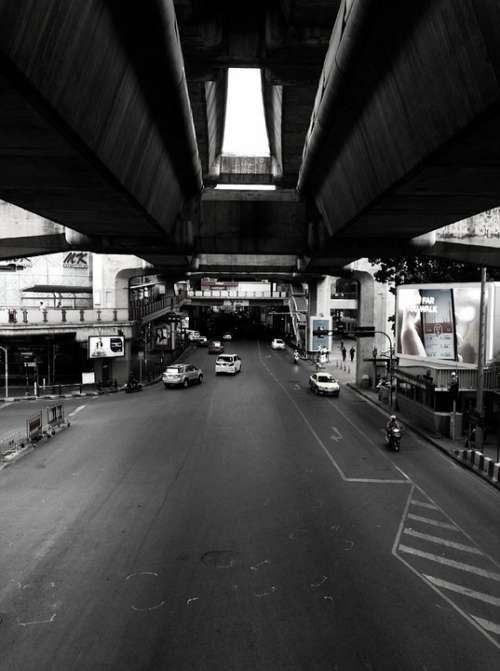 Thailand Road Landscape Thai Transportation Street