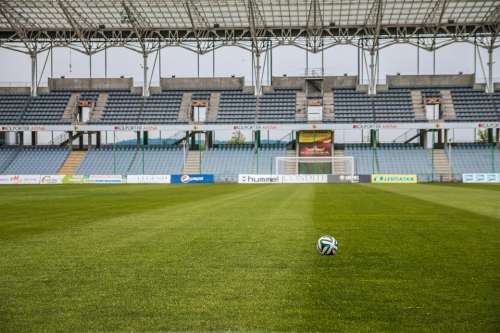 The Ball Stadion Football The Pitch Grass Game