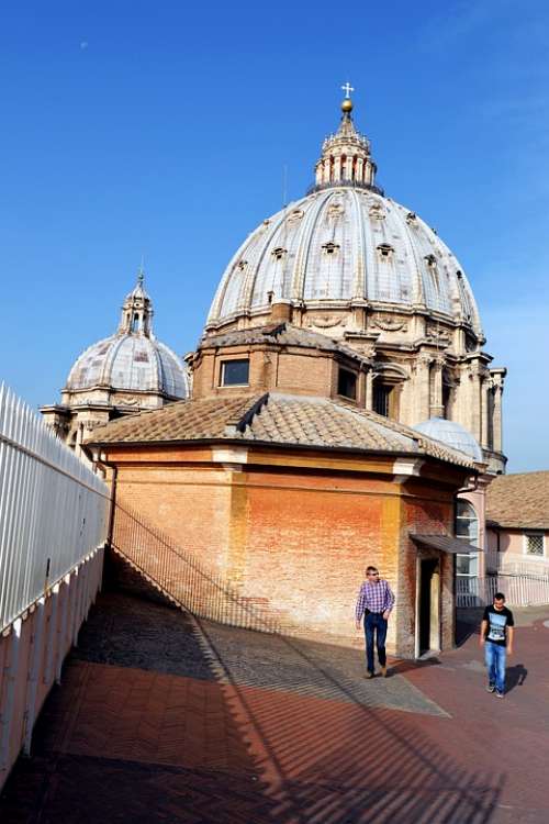 The Dome The Vatican Chapel Italy