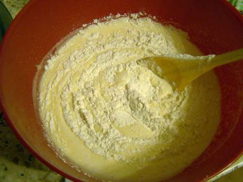 The Dough Sponge Cake Flour Mixer Cook Cooking
