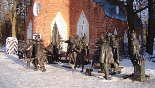 The Palace Ensemble Tsarskoe Selo Russia Sculpture