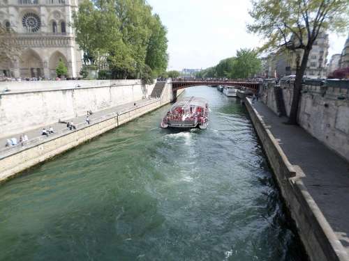 The Seine Paris France