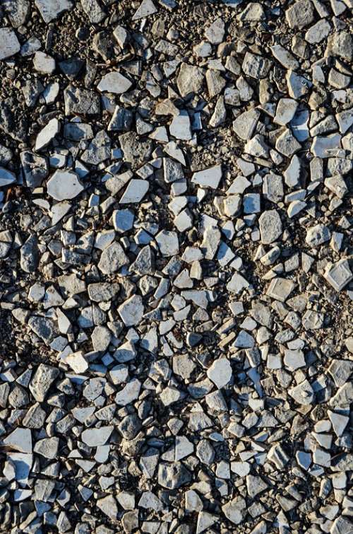 The Stones Gravel Pebbles Texture The Background