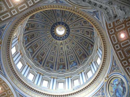 The Vatican Cathedral Of St Peter Rome The Basilica