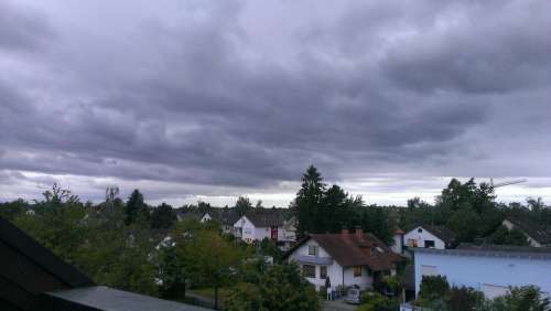 Thunderstorm Forward Clouds