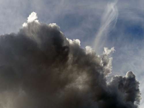 Thunderstorm Sky Clouds Dark Weather View Season