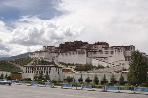 Tibet Tibetan Potala Palace Lhasa China Unesco