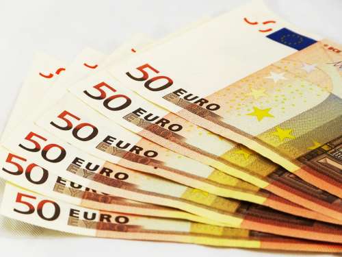 Tickets 50 Eur Money Europe France Currency
