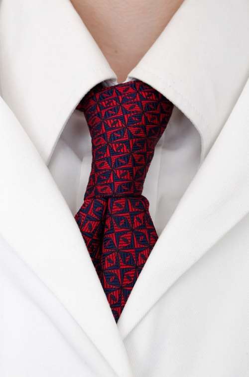 Tie Necktie Groom Corsage Ceremony Pinned Silk