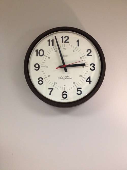 Time Clock Minute Hour Deadline Schedule Date