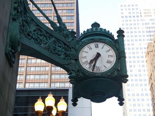 Time City Economic Finances Clock Business Urban