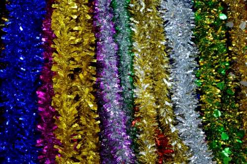 Tinsel Christmas Decoration Sparkle Sparkling