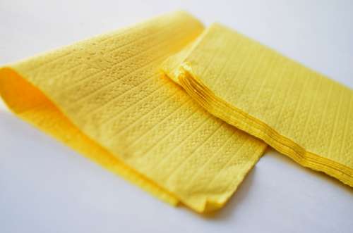 Tissue Paper Yellow Paper Tissue Hygiene Soft
