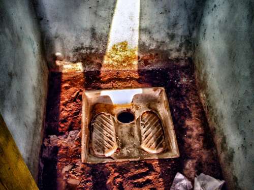 Toilet Wc Loo Hole Dirty Tunisia
