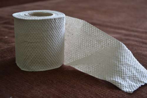 Toilet Paper Paper The Tape Paper Tape Grey Paper