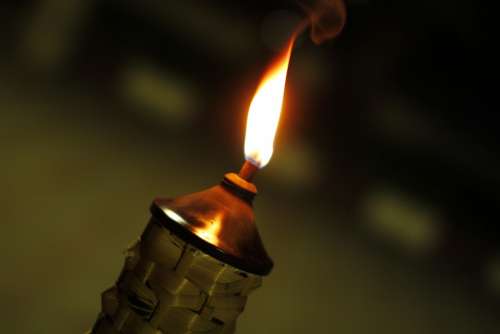 Torch Flame Candle Heat Warm Light Fire
