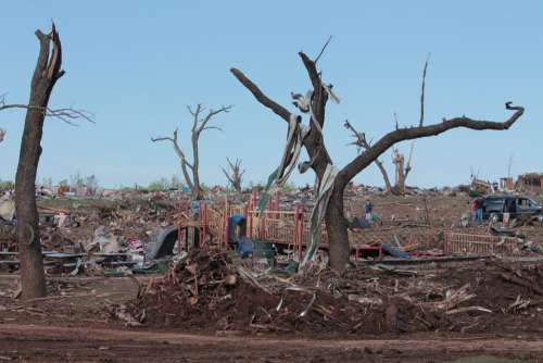 Tornado Destruction Moore Oklahoma