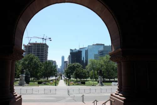 Toronto City Downtown Park Center