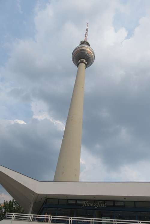 Torre De Televisión Berlin Germany Urbanos Torre