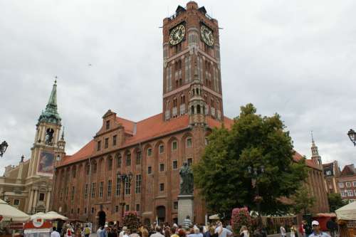 Torun Poland Cast Europe Travel Town Building