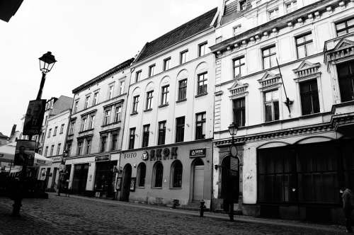 Toruń Street Poland