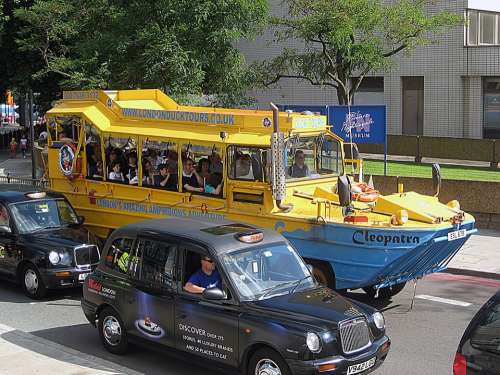 Tour Amphibious London English Taxis